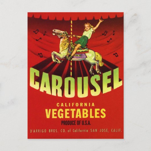 Carousel Briefkaart (Voorkant)