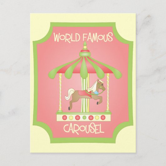 Carousel Briefkaart (Voorkant)