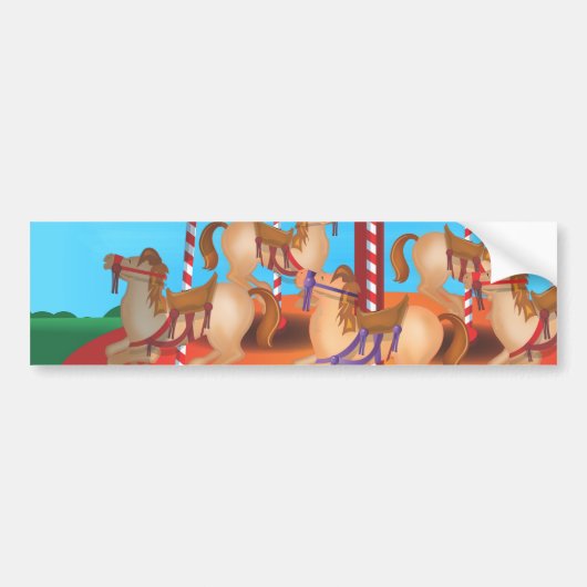 Carousel Bumpersticker (Voorkant)