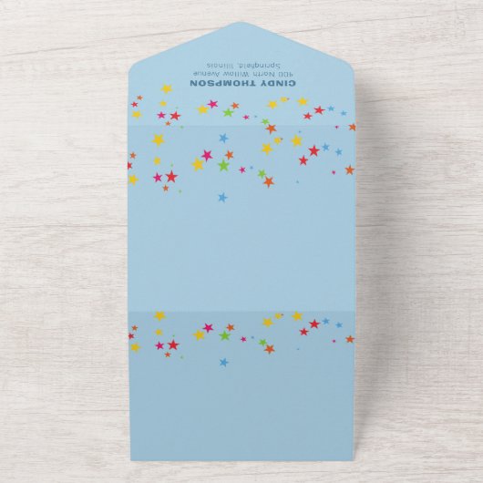 Carousel Cirque Invitation d'anniversaire (Dehors)