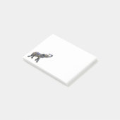 Carousel Dier Olifant Foto Notities Post-it® Notes (Schuin)