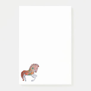 Carousel Dier Quagga Zebra Foto Notities Post-it® Notes