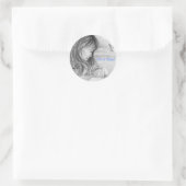Carousel Dreams C'est un garçon ! Stickers ronds c (Sac)
