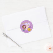 Carousel Dreams et Stickers Rond Rose (Enveloppe)