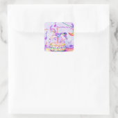 Carousel Dreams Petits Stickers Carrés (Sac)