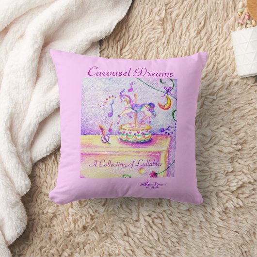 Carousel Dreams Sierkussen Pink (Deken)