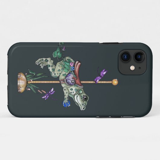 Carousel Frog Case-Mate iPhone Case (Achterkant (horizontaal))
