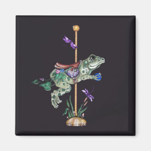 Carousel Frog Magneet