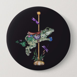 Carousel Frog Ronde Button 4,0 Cm