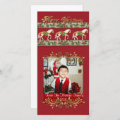 Carousel Hors Carte photo de Noël (Devant / Derrière)