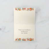 Carousel Horse Anniversaire Merci (Intérieur)