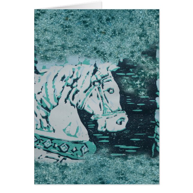 Carousel Horse Aquamarine (Voorkant)