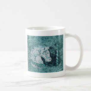 Carousel Horse Aquamarine Koffiemok