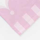 Carousel Horse Baby Blanket Fleece Deken (Hoek)