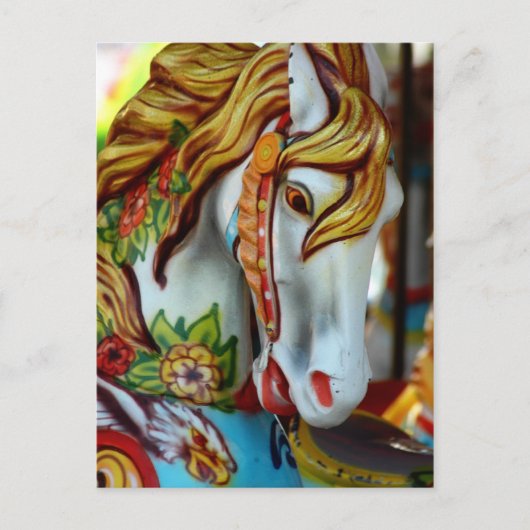 Carousel Horse Briefkaart (Voorkant)