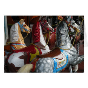 Carousel Horse Card