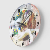 Carousel Horse Closeup Grote Klok (Hoek)