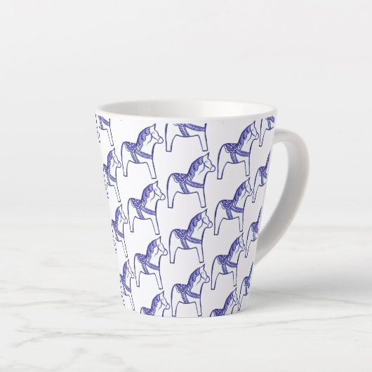 Carousel Horse Latte Mok (Rechterhoek)