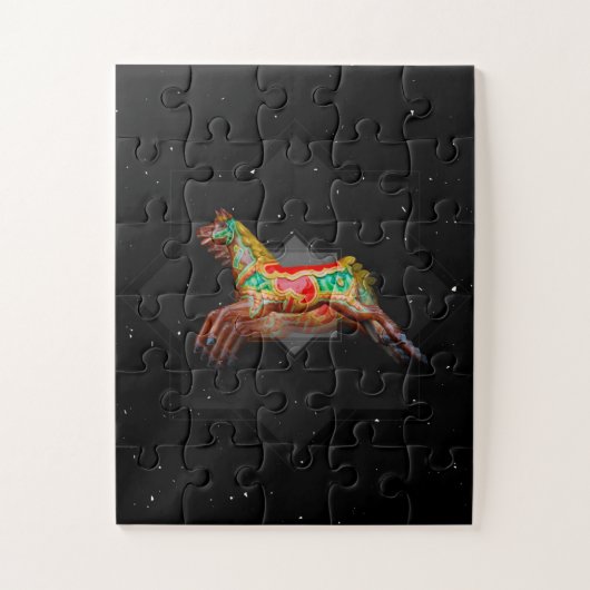 Carousel Horse Legpuzzel (Verticaal)