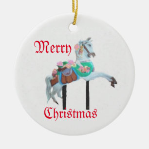 CAROUSEL HORSE ORNAMENT