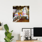 Carousel Horse Poster (Thuiskantoor)