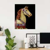 Carousel Horse Poster (Thuiskantoor)