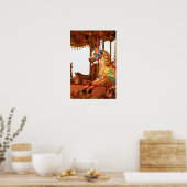 Carousel Horse Poster (Keuken)