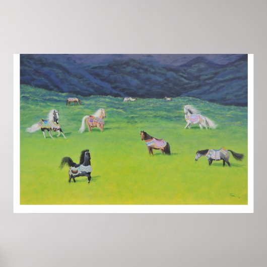 Carousel Horse Retirement Poster (Voorkant)