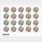 Carousel Horse Sticker (Vel)