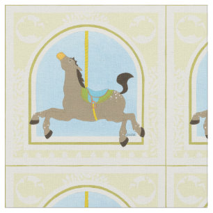 Carousel Horse van June Erica Vess Stof