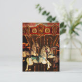 Carousel Horses Briefkaart (Staand voorkant)