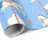 Carousel Horses Cadeaupapier (Rol Hoek)