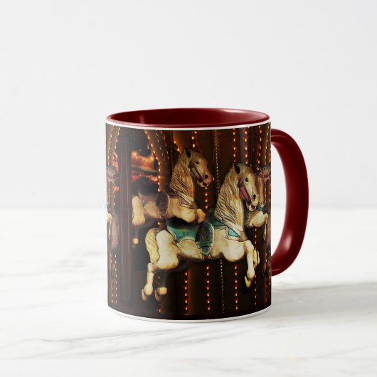 Carousel Horses Mok (Voorkant rechts)