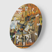 Carousel Magic - Merry-go-Round Grote Klok (Hoek)