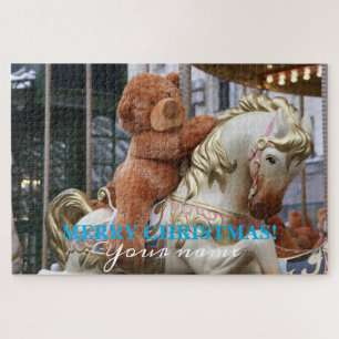 Carousel met Teddy Bear Legpuzzel
