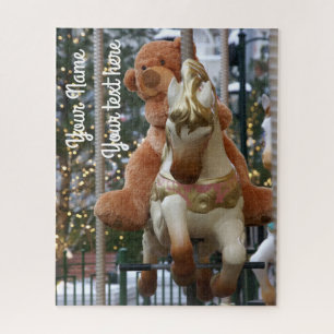 Carousel met Teddy Bear Legpuzzel
