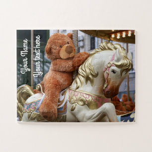 Carousel met Teddy Bear Legpuzzel