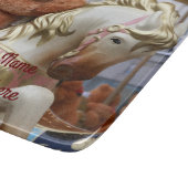 Carousel met Teddy Bear Snijplank (Hoek)