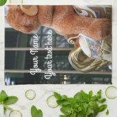 Carousel met Teddy Bear Theedoek (Gevouwen)