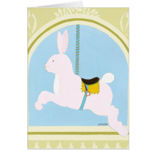 Carousel Rabbit van June Erica Vess