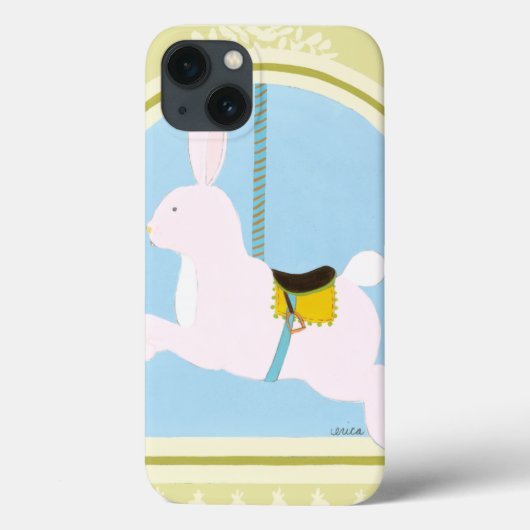 Carousel Rabbit van June Erica Vess Case-Mate iPhone Case (Achterkant)