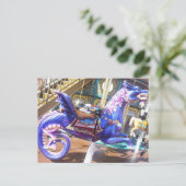 Carousel Seahorse Briefkaart (Staand voorkant)