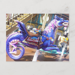 Carousel Seahorse Briefkaart