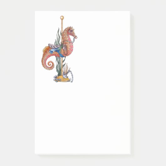 Carousel Seahorse Post-it® Notes (Voorkant)