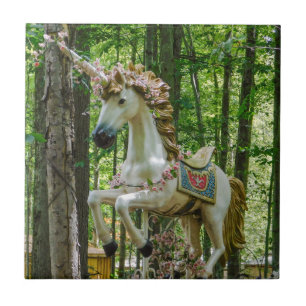 Carousel Unicorn Tegeltje