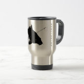 Carp Bowfish Travel Mug Reisbeker (Voorkant rechts)