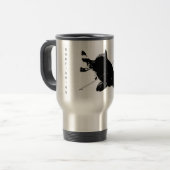 Carp Bowfish Travel Mug Reisbeker (Voorkant links)