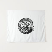 Carp en golf wandkleed (Voorkant (horizontaal))