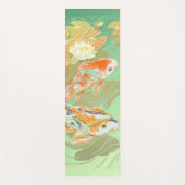 Carp Koi Fish Water Lily Pond Yoga Mat (Voorkant)