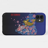 Carp sakura Case-Mate iPhone case (Achterkant (horizontaal))